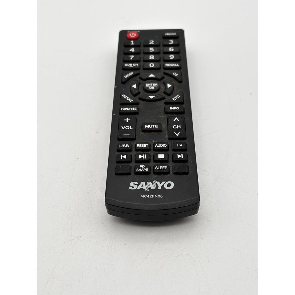 Sanyo MC42FN00 Remote Control Clean Tested & Works - Picture 7 of 9